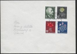 1947 FDC Serie ZÜRICH 4  1.XII. hochwertig TOP ab 1.-