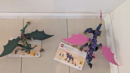 LEGO Ninjago 2 Drachen Sets 71829 + 71842 und Figuren