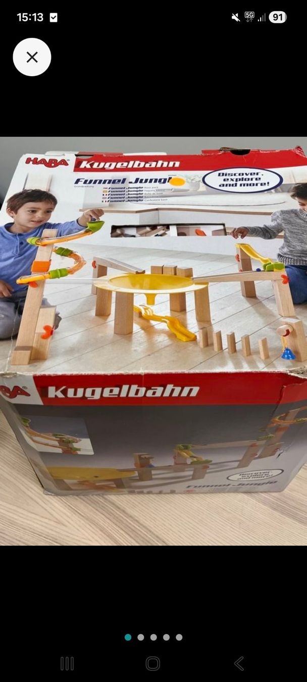 Haba Jouets: Haba Kugelbahn – D'occasion à Spiegel b. Bern par trudischalotti