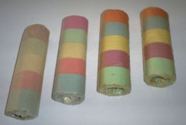Luftschlangen 50erJahre Papier bunt, Originalverpackt