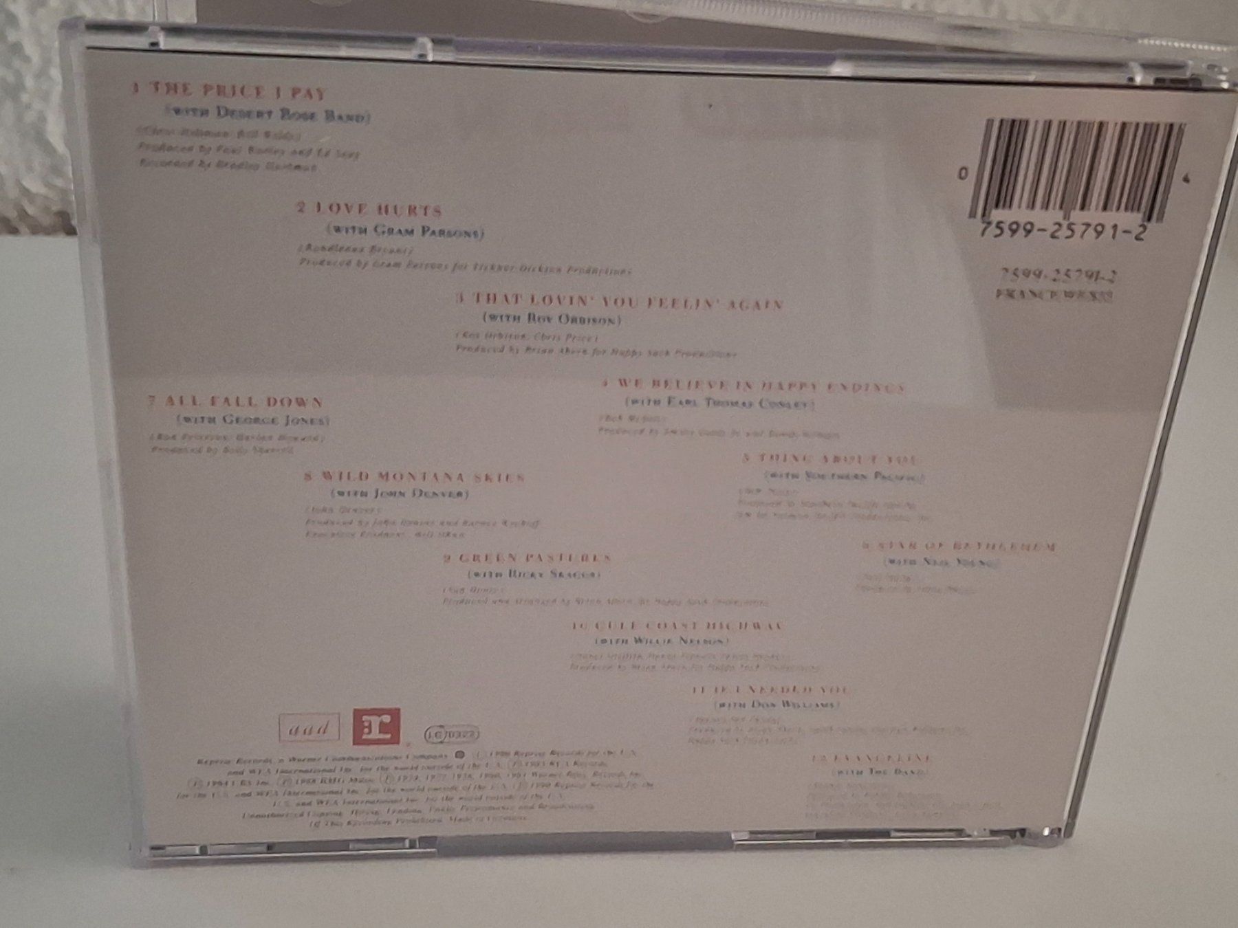 CD: CD Emmylou Harris -  Duets 🤠 – Usato da Aarberg venduto da Jackup1 1
