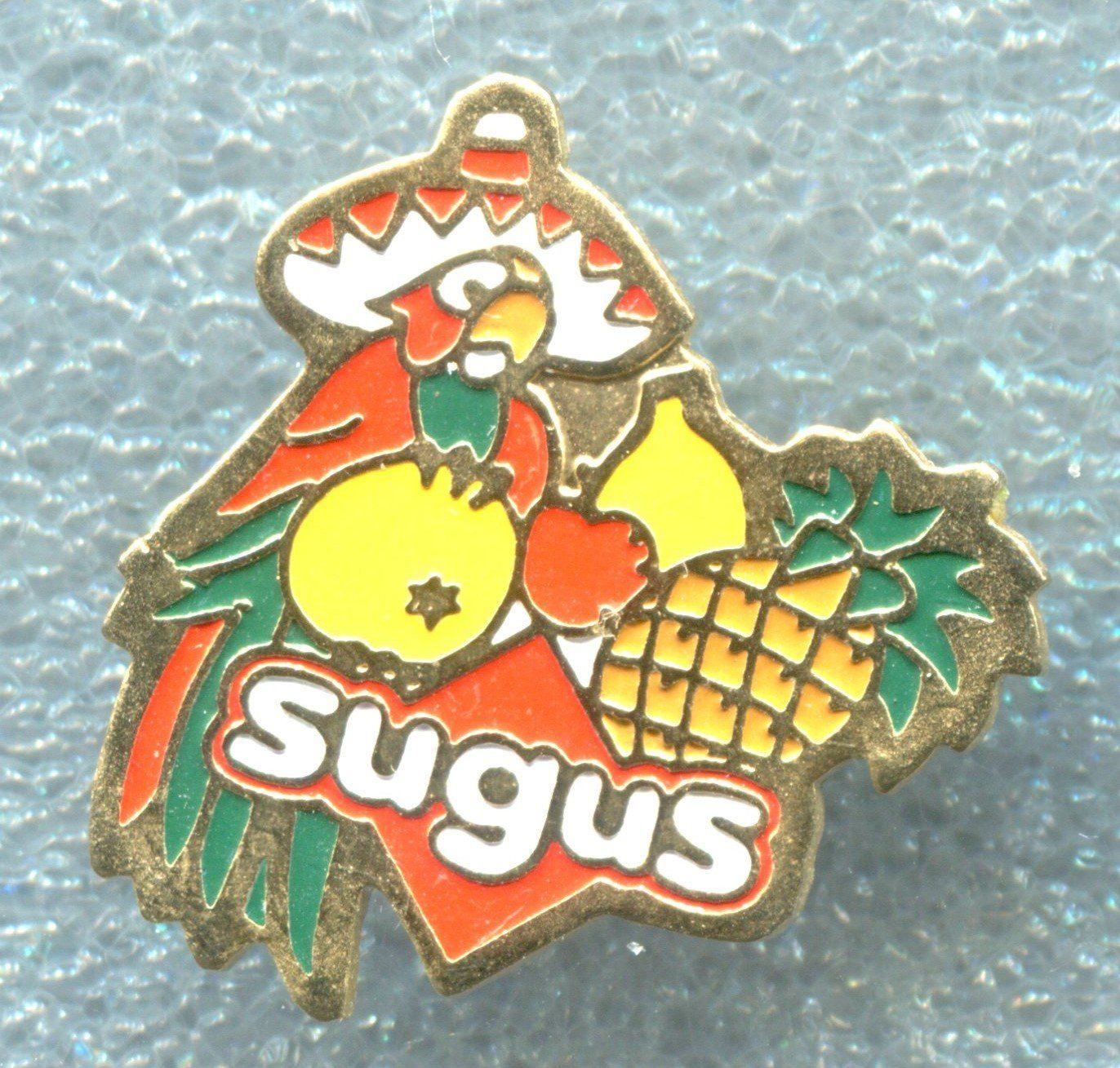 Sugus Placchette & Badge: Wernli  Papagei – Usato da Winterthur venduto da Sammleroase
