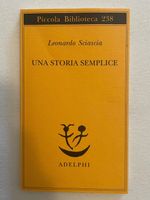 Buch Leonardo Sciascia Una storia semplice Adelphi