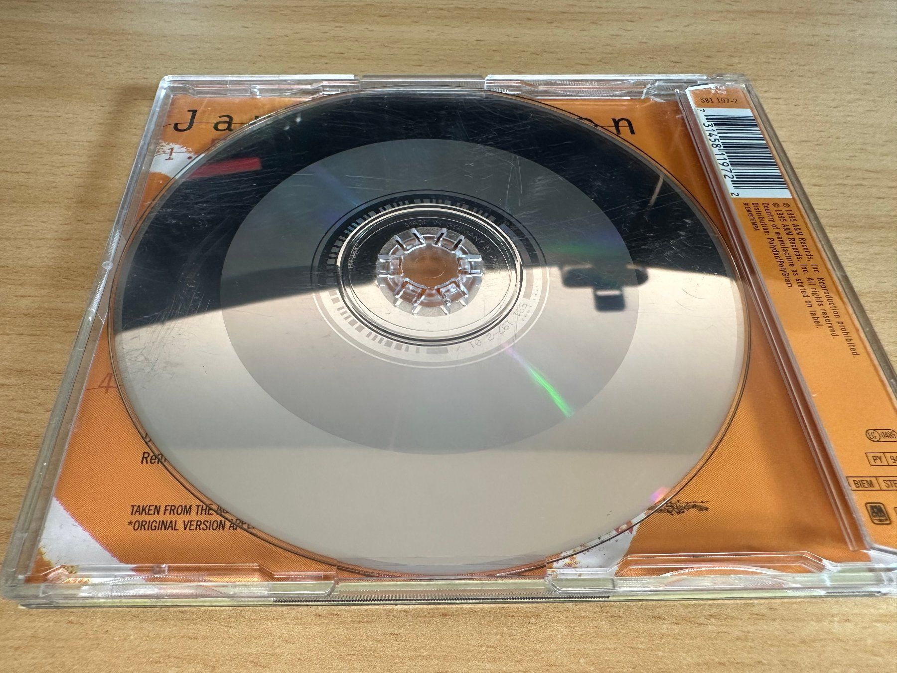 CD: Janet Jackson – Runaway - Single CD – Usato da Rikon im Tösstal venduto da Alpenmutz 1