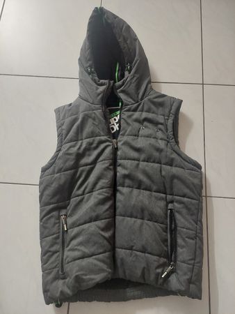 Weste Superdry grau Grösse 3XL guter Zustand