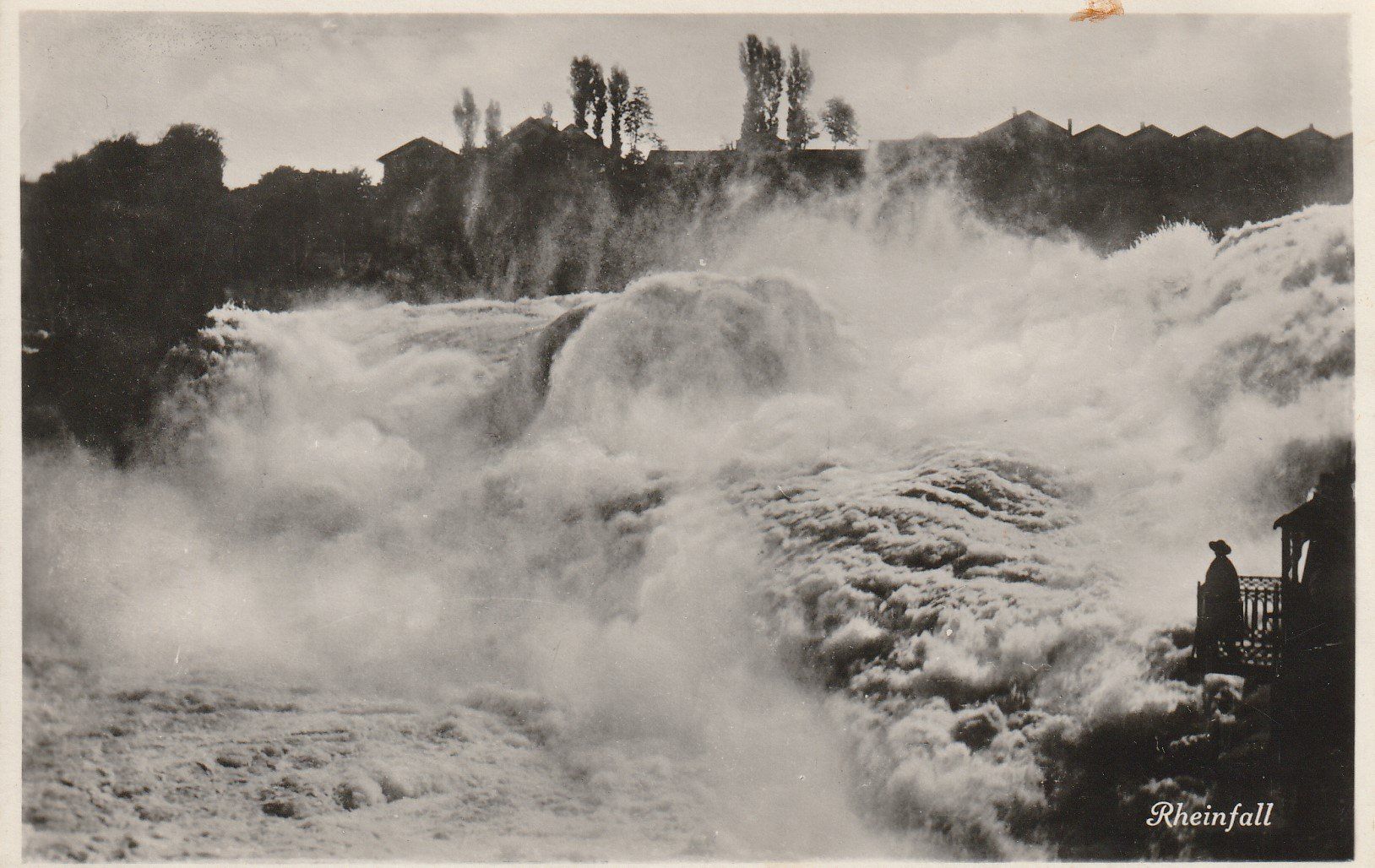 Cartoline postali: AK Rheinfall gel. 4.6.1938 – Usato da Fribourg venduto da schnalla92