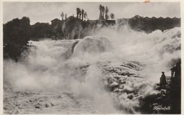 AK Rheinfall gel. 4.6.1938