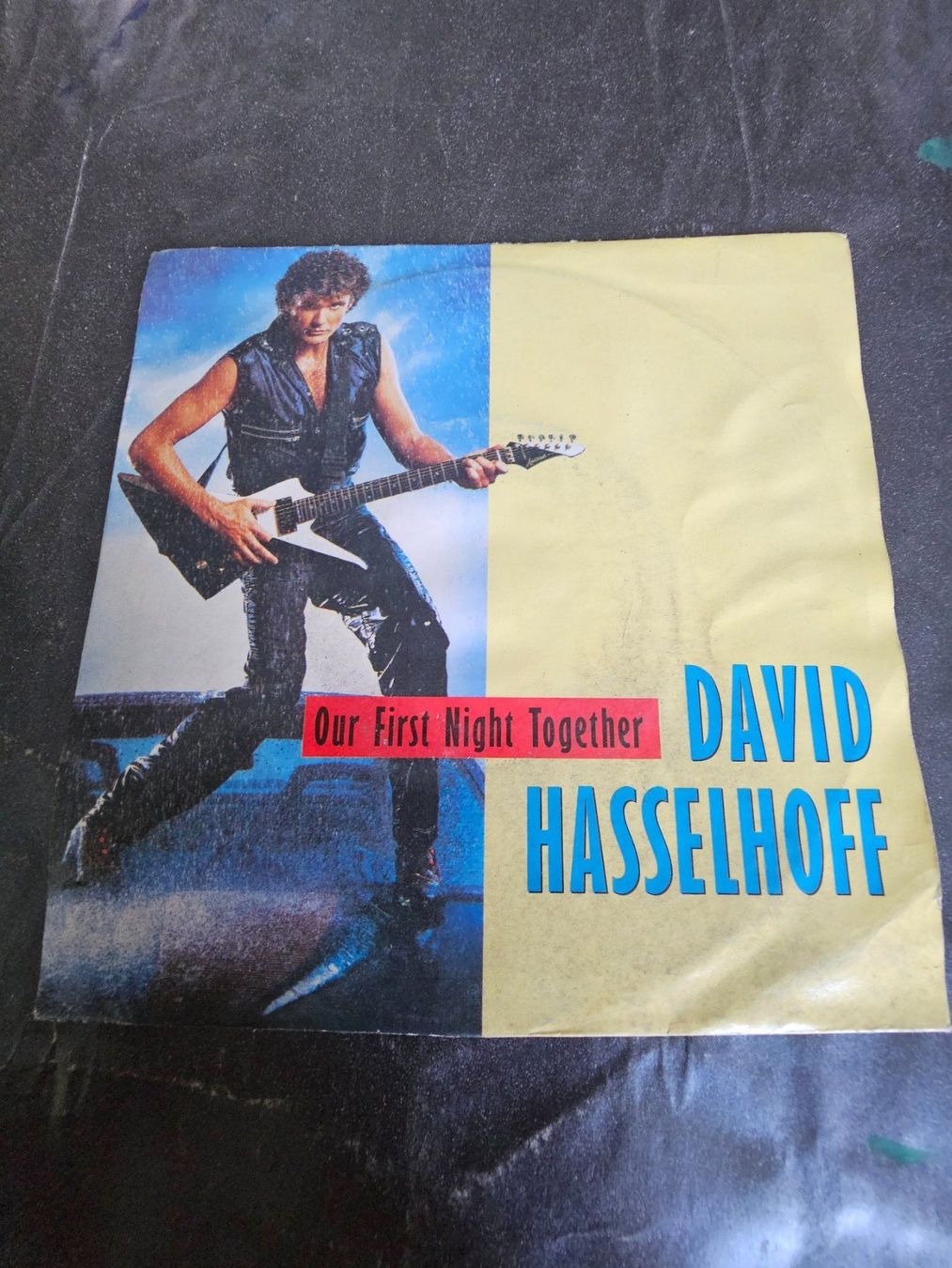 Dischi in vinile: Vinyl, 7" LP - David Hasselhoff – Our First Night Together – Usato da Biberist venduto da Foolio0