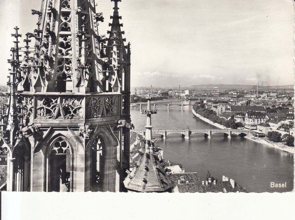 Cartoline postali: Basel ca. 1950 – Usato da Bürglen TG venduto da StampGraf