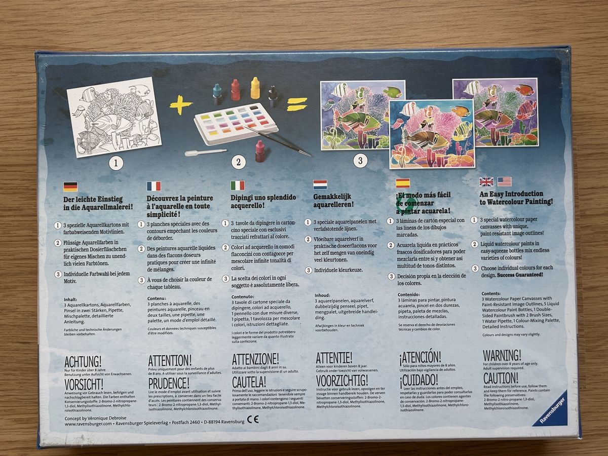 Kit bricolage: Aquarelle Set Ravensburger - NEU – Nuovo e nell'imballaggio originale da Kloten venduto da Mod_qc5v 1