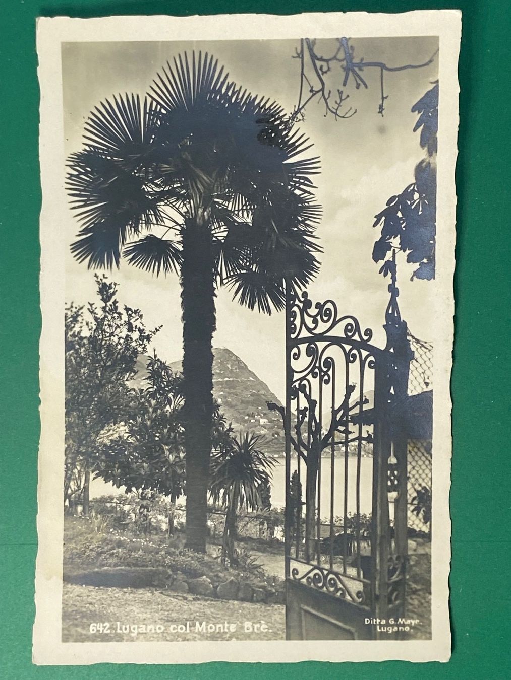 Cartoline postali: Lugano - col Monte Brè – Usato da Steg VS venduto da _vinci_