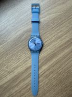Swatch Uhr hellblau