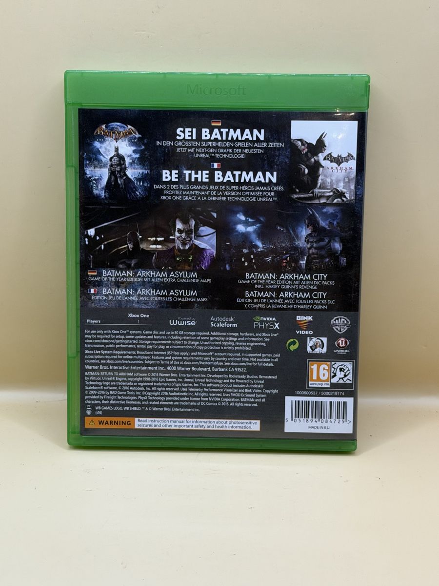 Giochi: Batman: Return to Arkham Xbox One – Usato da Genève venduto da sho_67qj 1