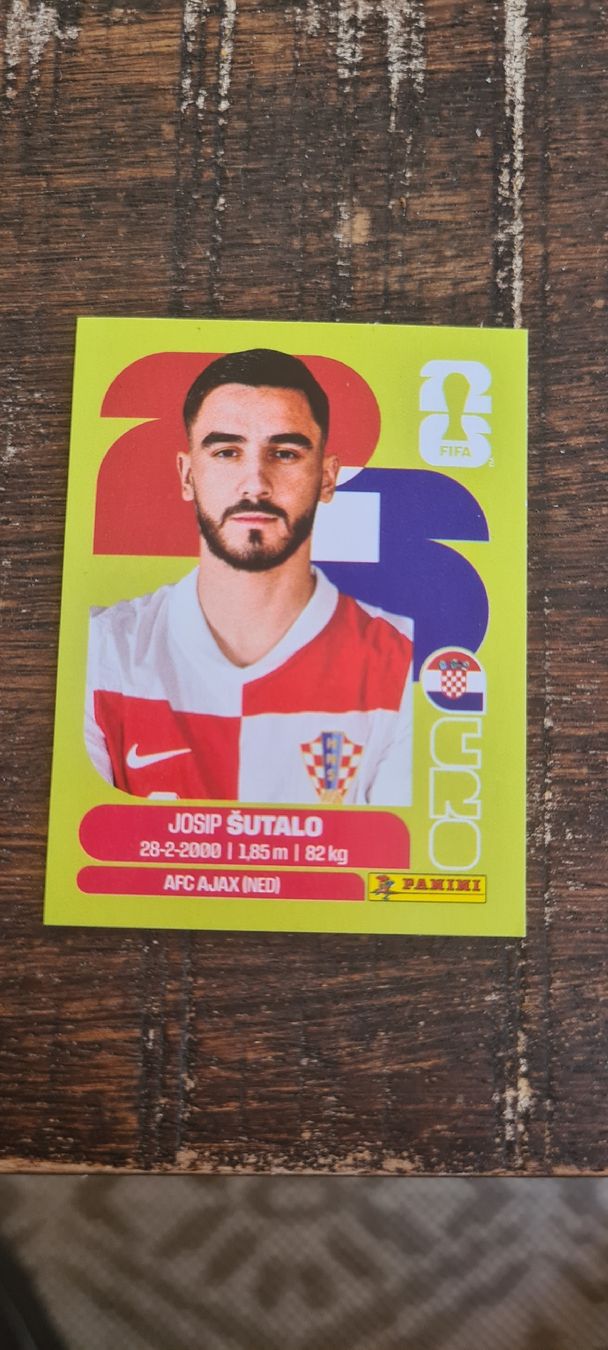 Panini Carte collezionabili: panini Josip Sutalo Cro 7 – Nuovo (secondo la descrizione) da Bonaduz venduto da holly13