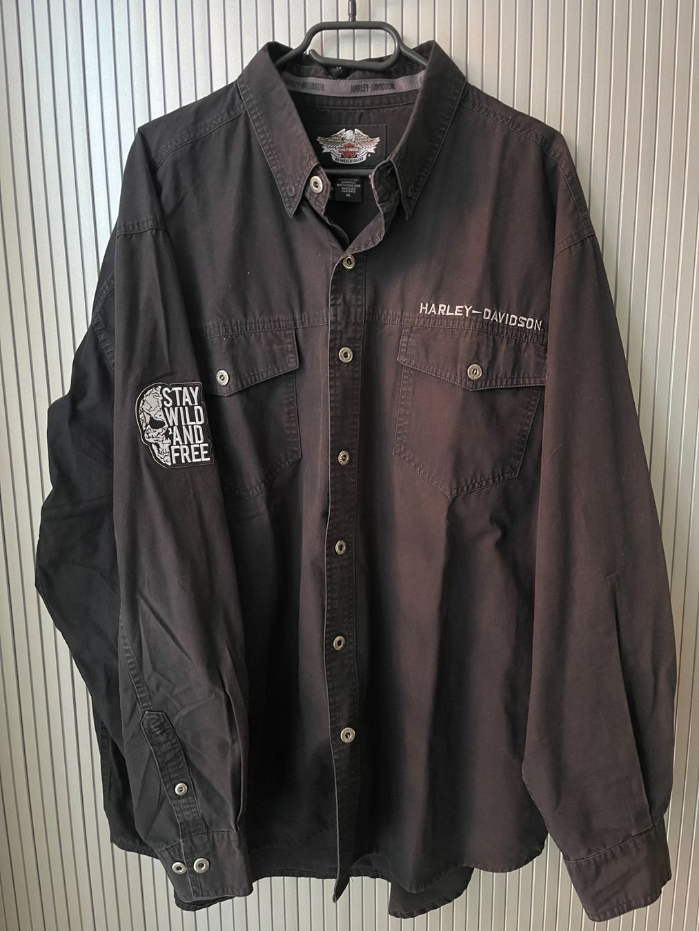 Harley-Davidson Camicie: Harley Davidson Langarm-Hemd GR. XXL – Usato da Zug venduto da Commit