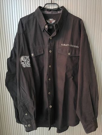 Harley Davidson Langarm-Hemd GR. XXL