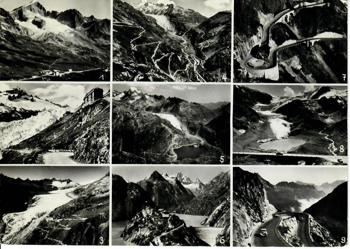 Ansichtskarten: Furka - Grimsel - Susten – Gebraucht aus Hochdorf von Ziegel-16