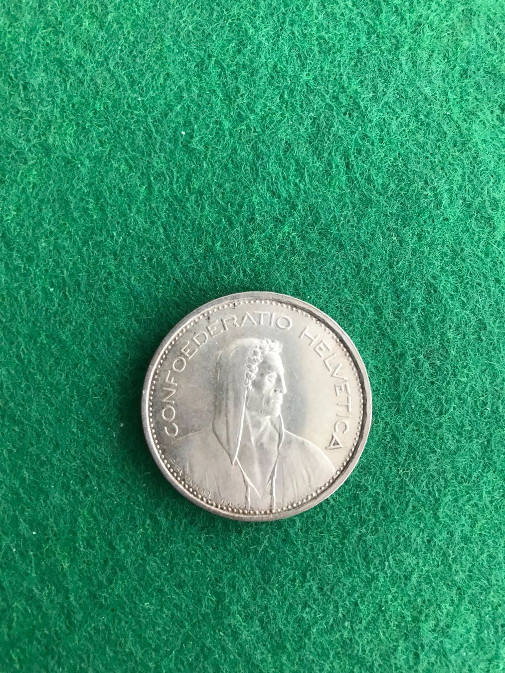 Tutti le monete: 5  Franken  1967   vorz. + – Usato da Viganello venduto da Plausch8 1