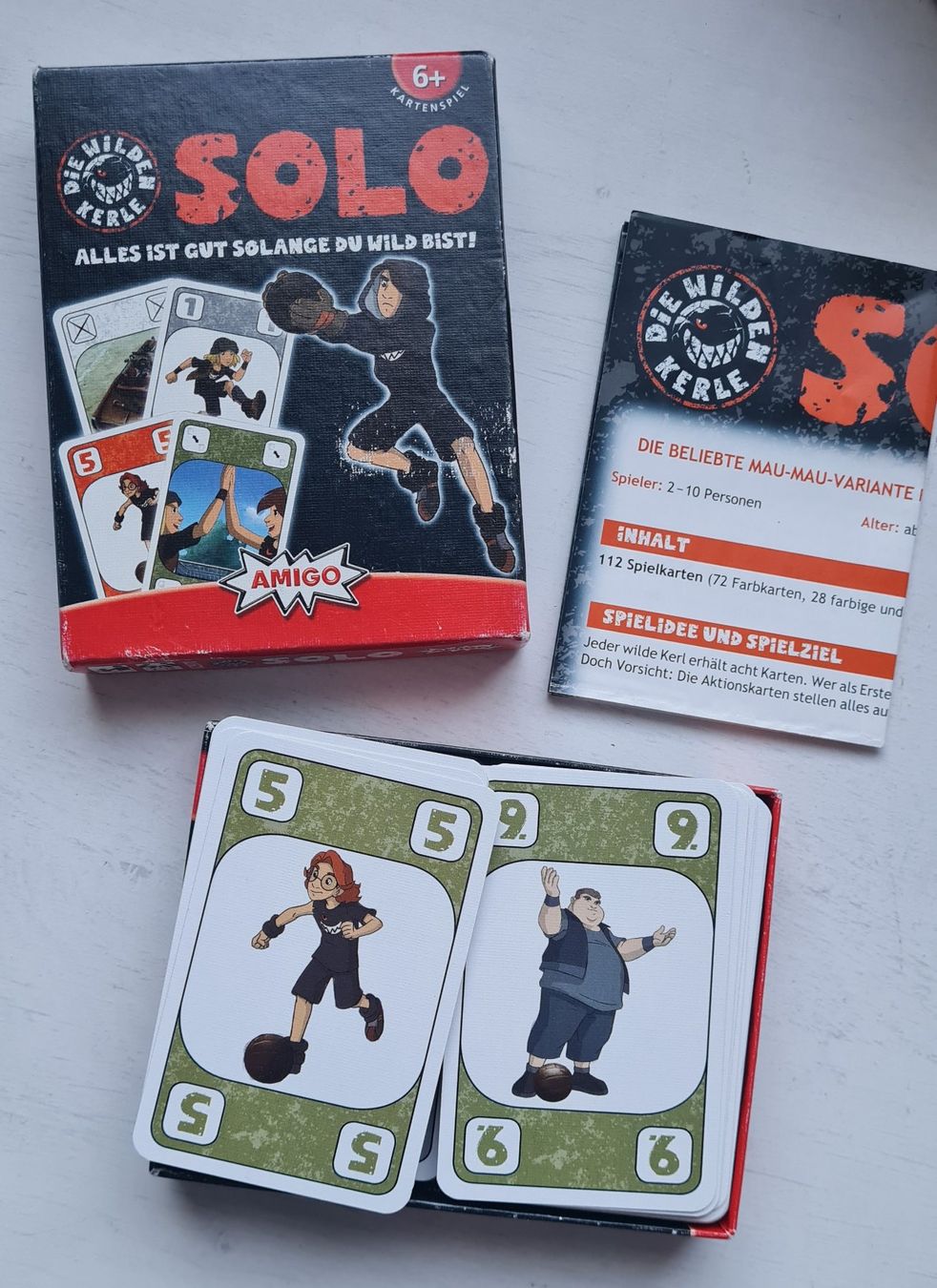 Amigo Spiele: Die wilden Kerle - SOLO Kartenspiel – Gebraucht aus Niederweningen von Obson 1