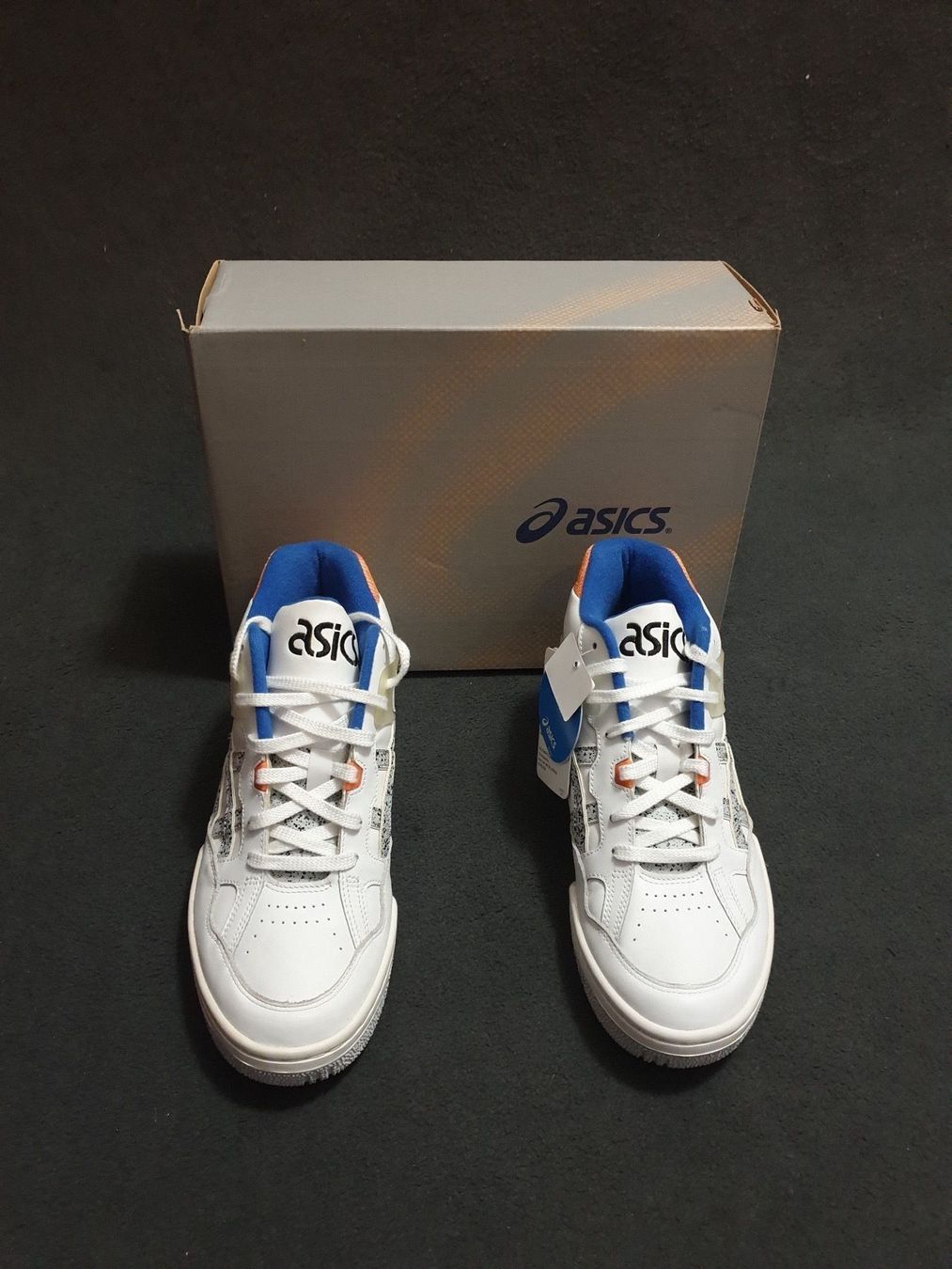 Asics Scarpe da uomo: ASICS GEL-SPOTLYTE WHITE MARBLE         Gr. 44 – Nuovo e nell'imballaggio originale da Zürich venduto da LIQUIDATOR.CP 2