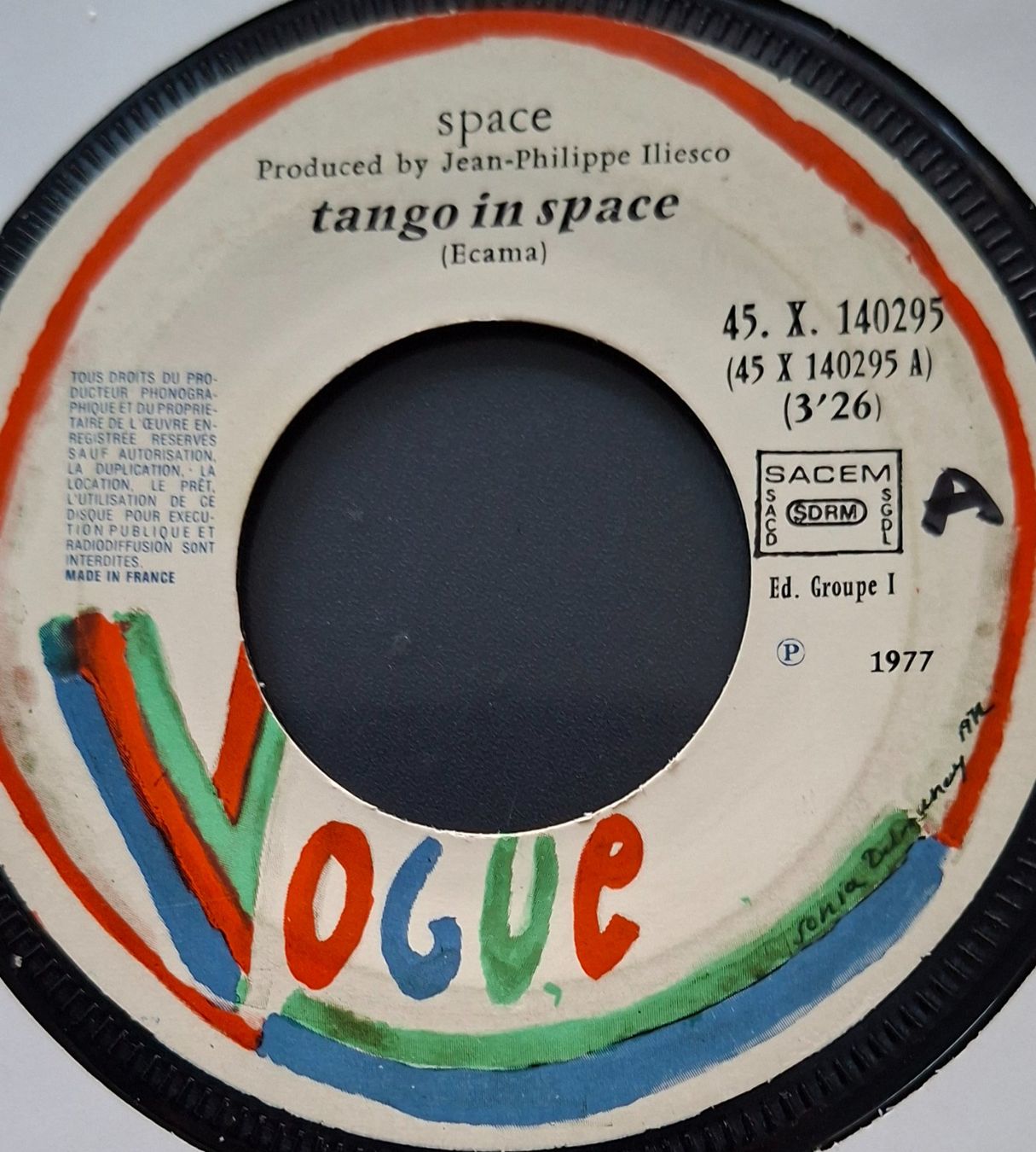 Vinyles: Vinyl Single Space - Tango In Space – D'occasion à Langenthal par Modo39