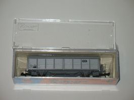 Schiebewandwagen der SBB in Spur N von Roco 25073