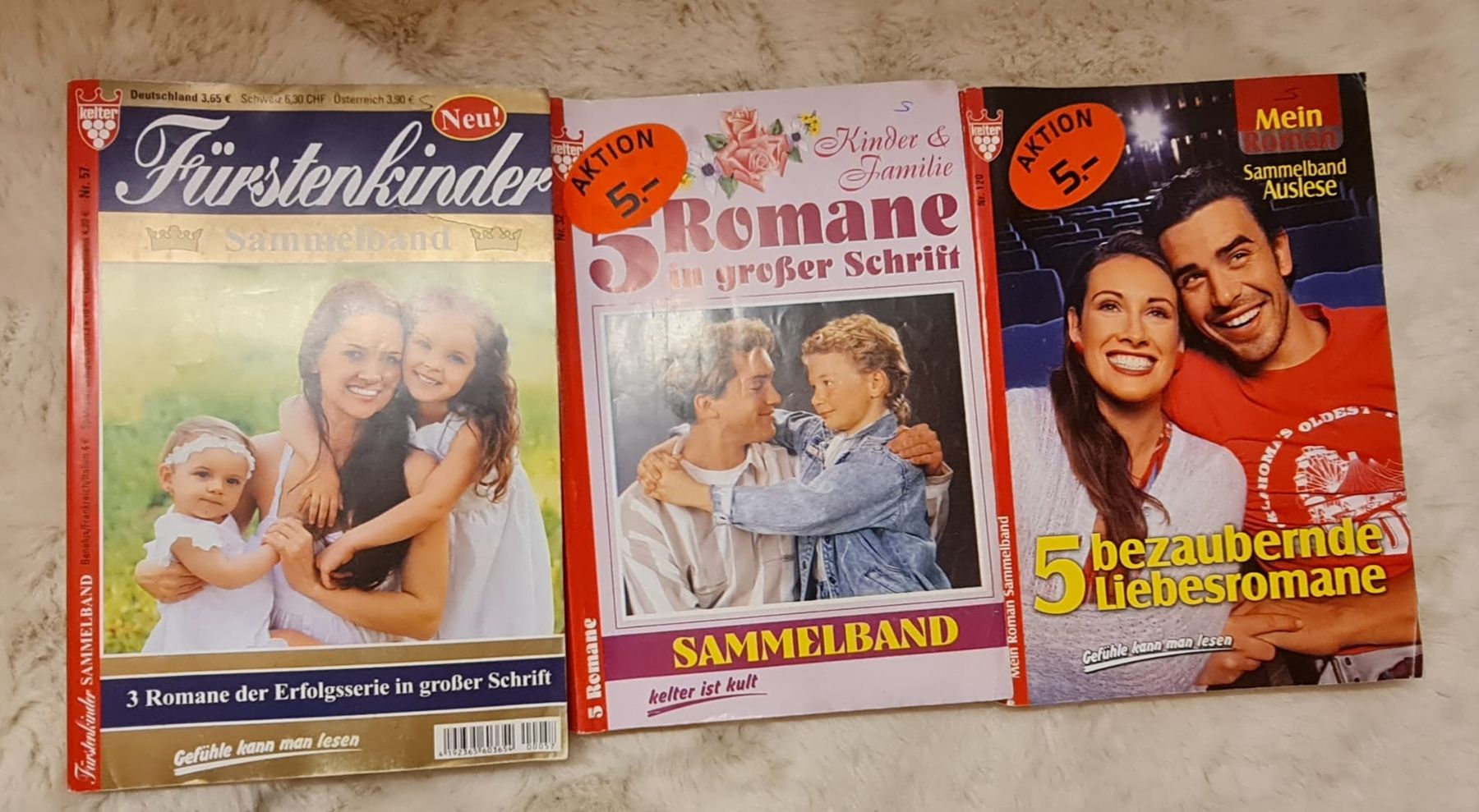 Bücher: 13 Romane in 3 Büchern – Gebraucht aus Toffen von Gwunderegge77