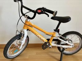 Kinderfahrrad Woom 2 gelb 14 Zoll