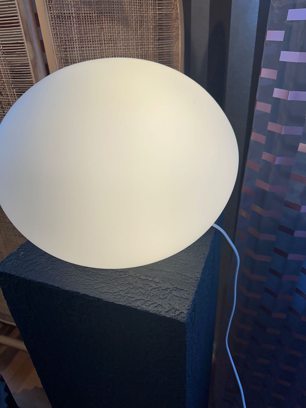 Lampade: Tischleuchte Kugelform weiss Glas Neu – Nuovo (secondo la descrizione) da Frick venduto da Humbeli65
