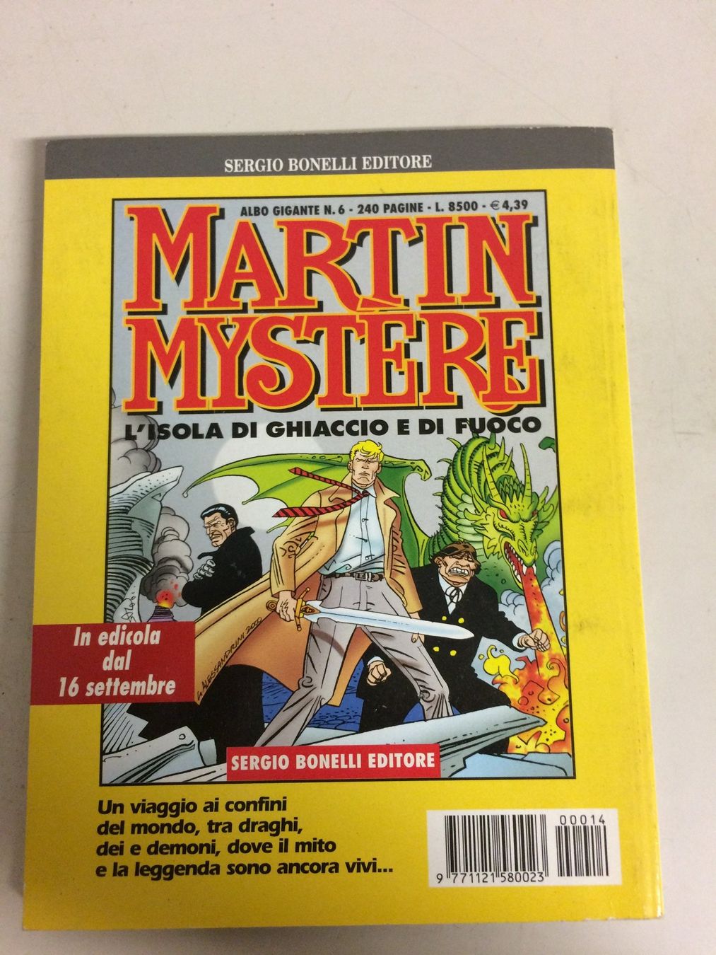 Fumetti: DYLAN DOG SPECIAL # 14 IL PADRONE DELLA LUCE S. Bonelli 2000 – Usato da Vezia venduto da Aquarius_Age 1