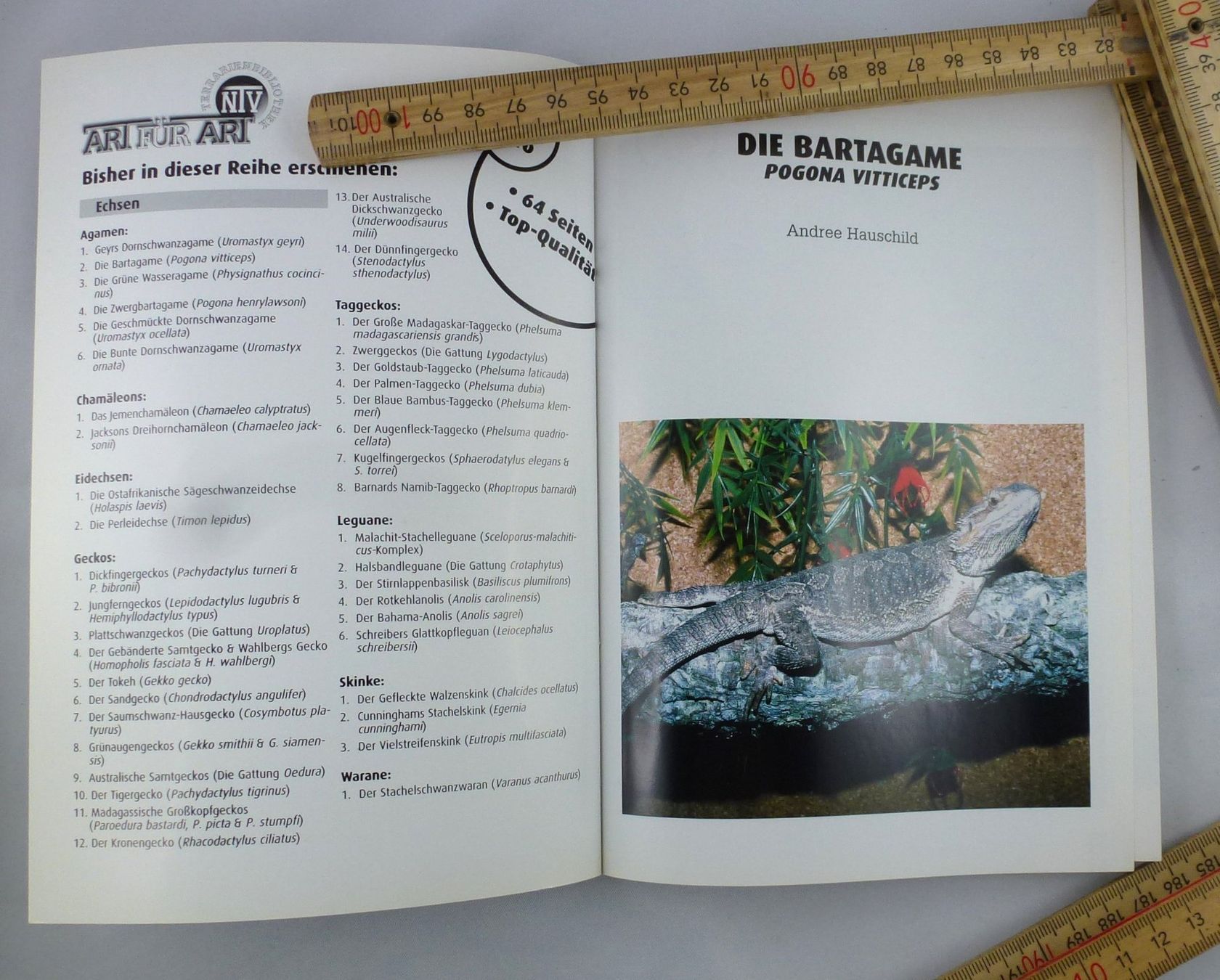 Libri: Die Bartagame Pogona Vitticeps – Usato da Murgenthal venduto da B.StM 1