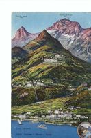 Territet Glion Caux, Vogelschaukarte, Dent de Jaman; Naye