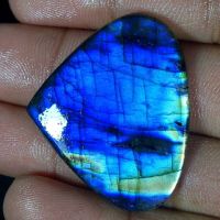 48 ct Blau Labradorit Cabochon Edelstein Pierre Labradorite