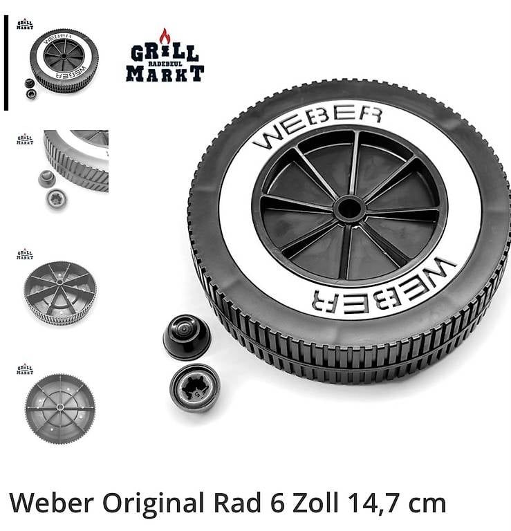 Griglie: Original Rad zu Weber Grill – Usato da Birrwil venduto da struempler