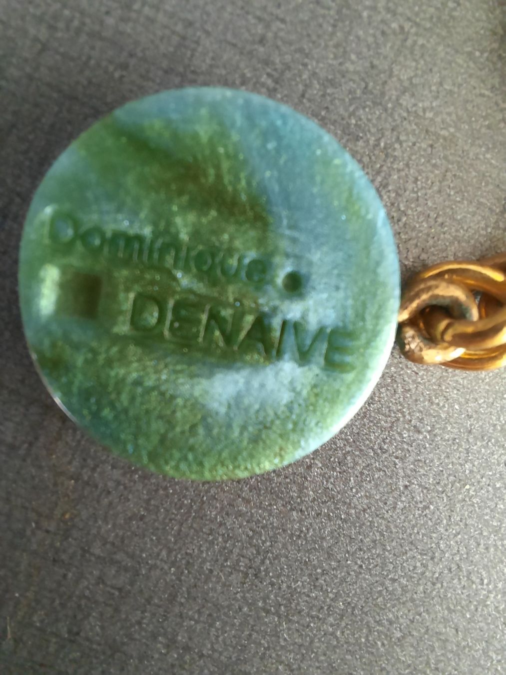 Catenine: Collier Dominique Denaive pendentif bleu – Usato da Delémont venduto da san_vkk9 4