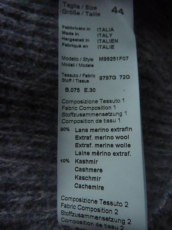 Maglioni & Felpe: Merino/Kaschmirpullover Cappellini neuwertig – Nuovo (secondo la descrizione) da Waldstatt venduto da Kananaskis1 8