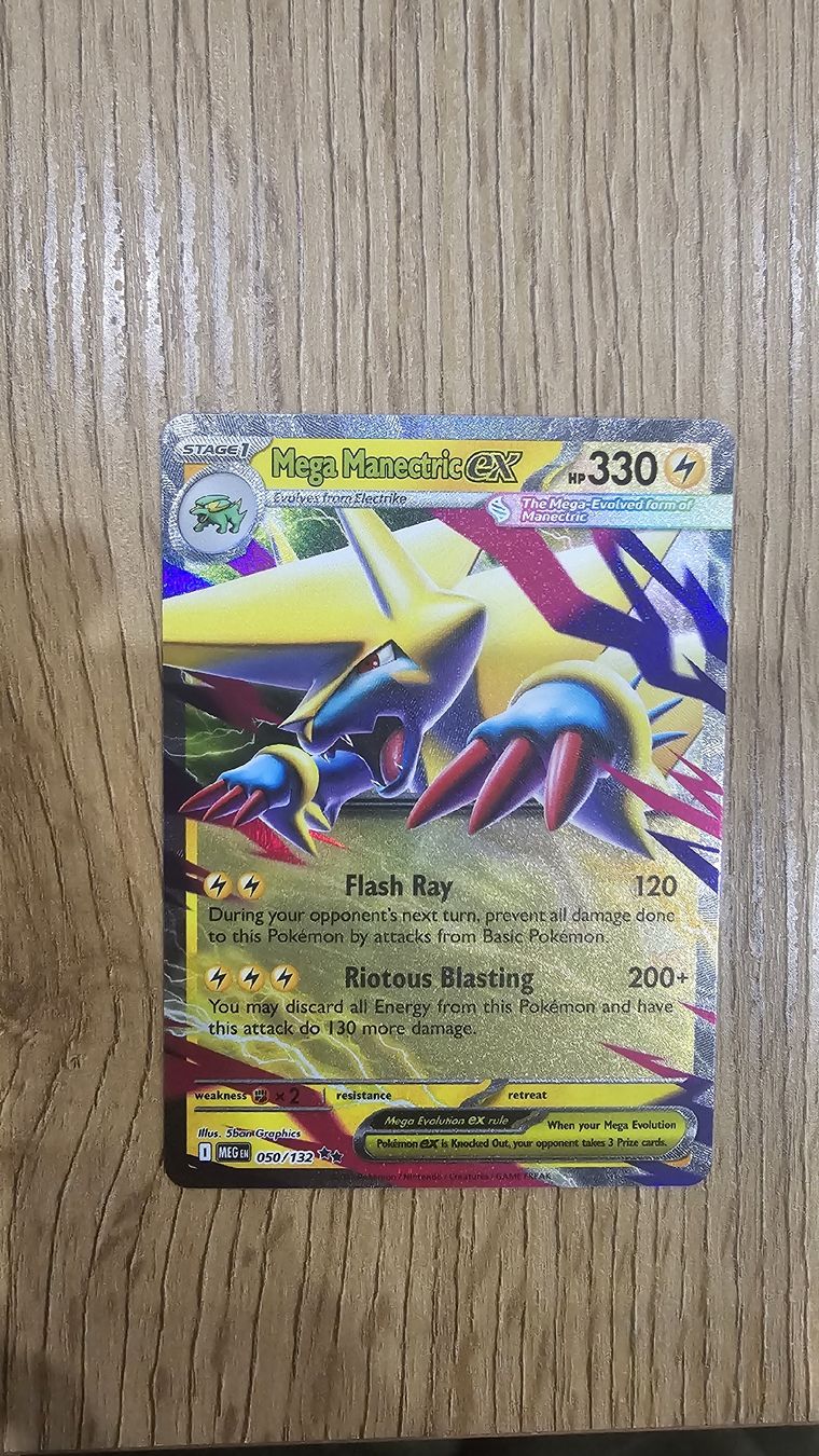 Pokémon Carte collezionabili: 🇬🇧 Mega Manetric ex – Nuovo e nell'imballaggio originale da Tavannes venduto da psylowzof
