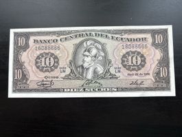 Billet Équateur 🇪🇨 1986 neuf 