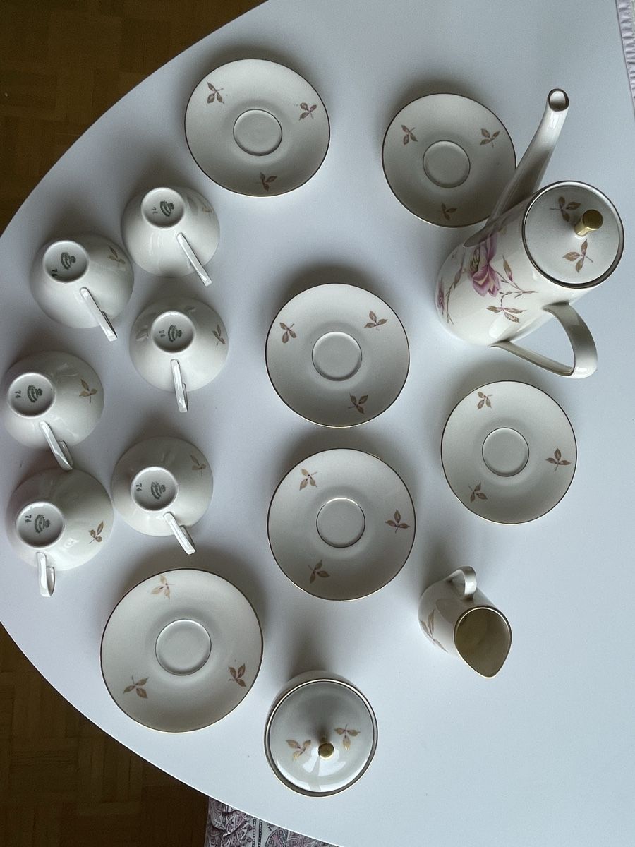 Seltmann Set di piatti: Seltmann Weiden Vohemstrauss Mokka Set – Usato da Zollikerberg venduto da ale_njx2 5