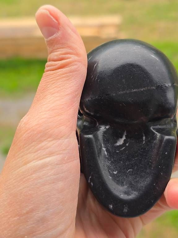 Pietre preziose: Wunderschönes Schädel aus Stein, handgemacht – Usato da Reute AR venduto da Angelwungs 2
