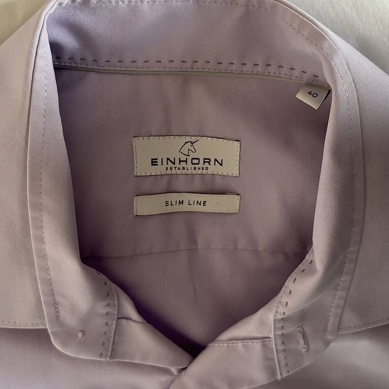 Hemden: einhorn hemd grösse 40 / flieder / slim line – Gebraucht aus Subingen von Broedu79 1