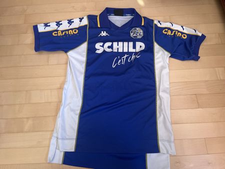 FC Luzern FCL Vintage Trikot 2001/02 Sbrinz Schild