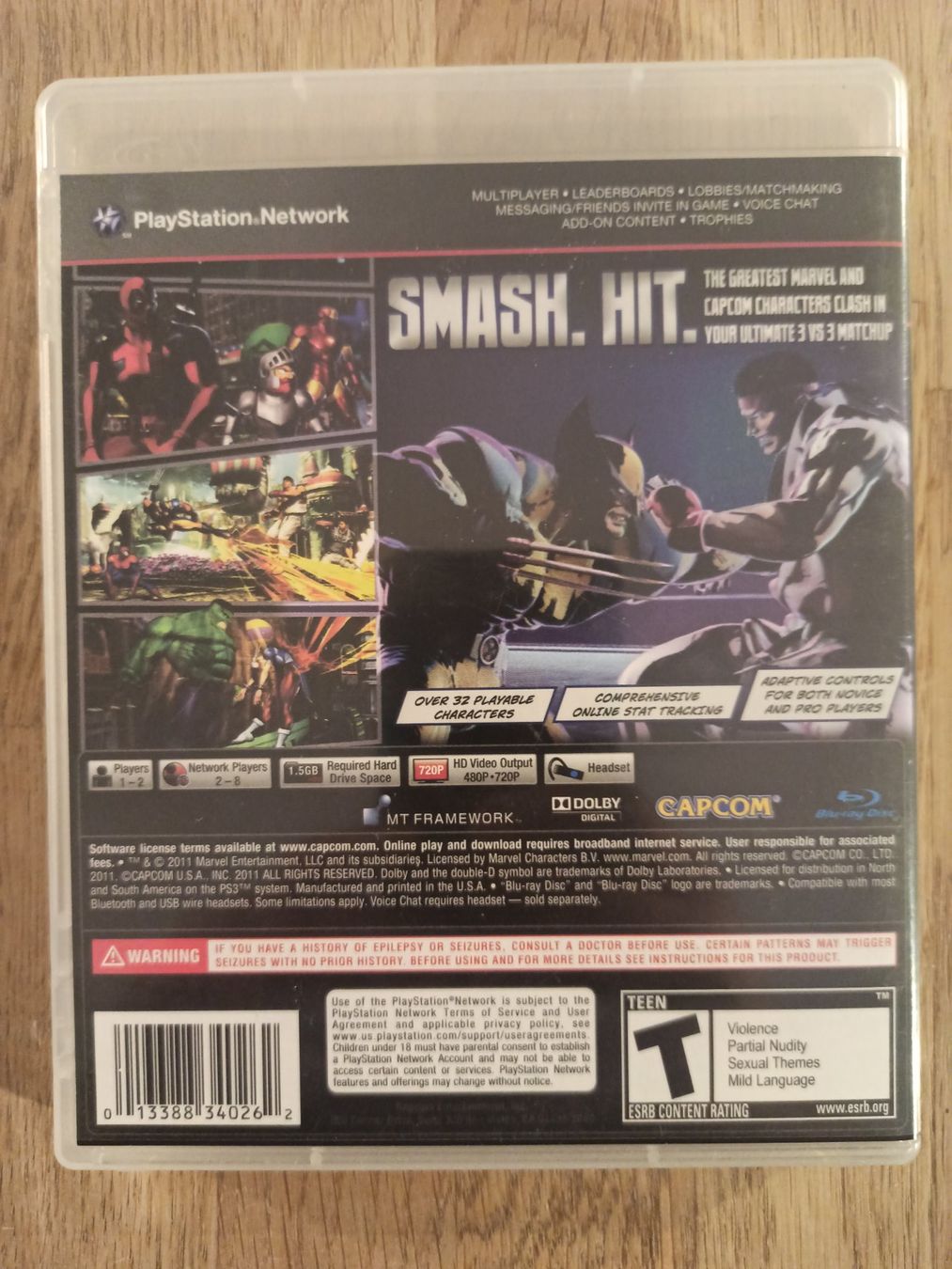 Giochi: Marvel Vs. Capcom 3 Fate of Two Worlds PS3 – Usato da Oberweningen venduto da mar_87mx 1