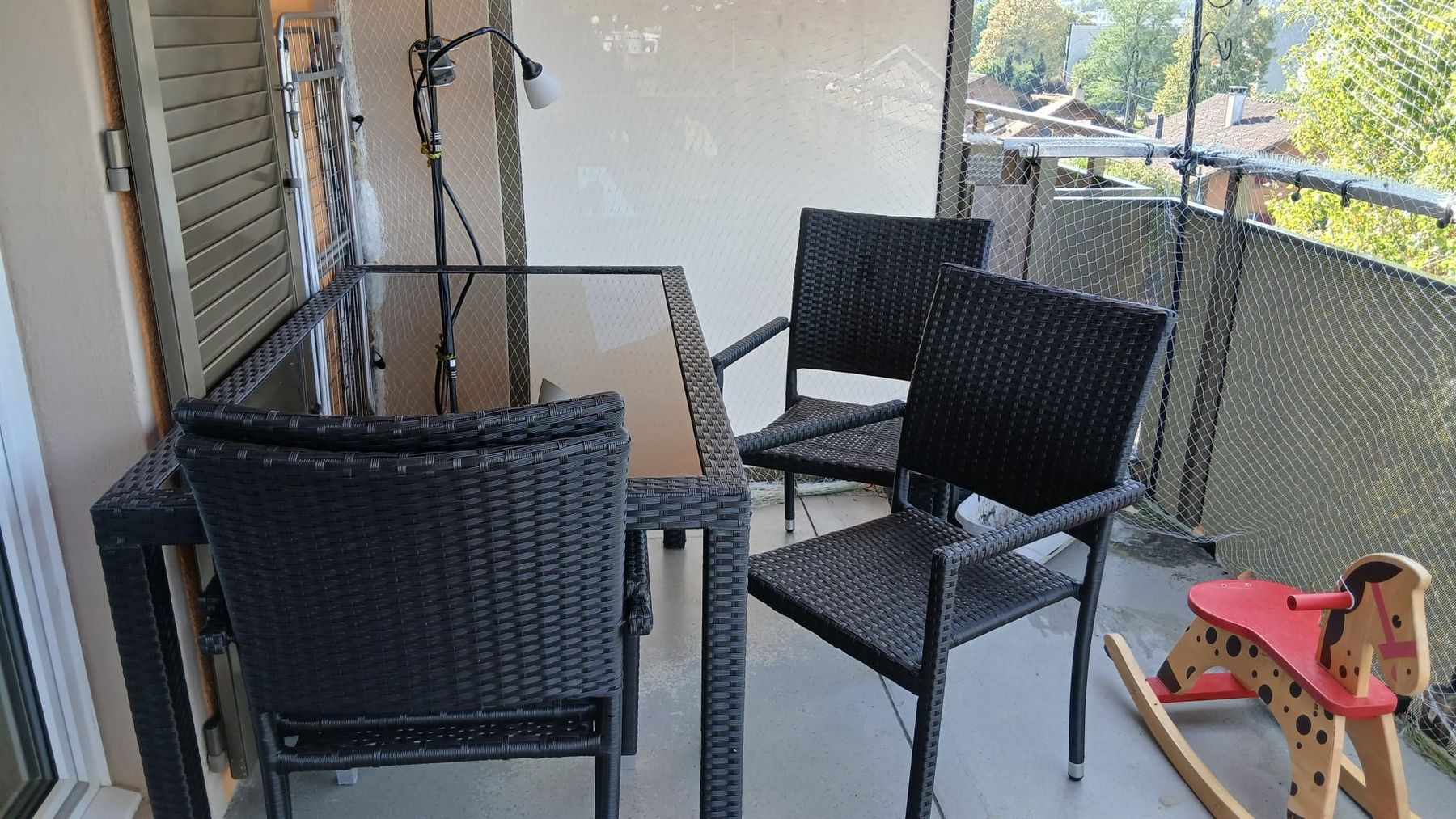 Set di tavolo e panche: Gartentisch mit 4 Stulen – Usato da Villmergen venduto da kat_25vh 3