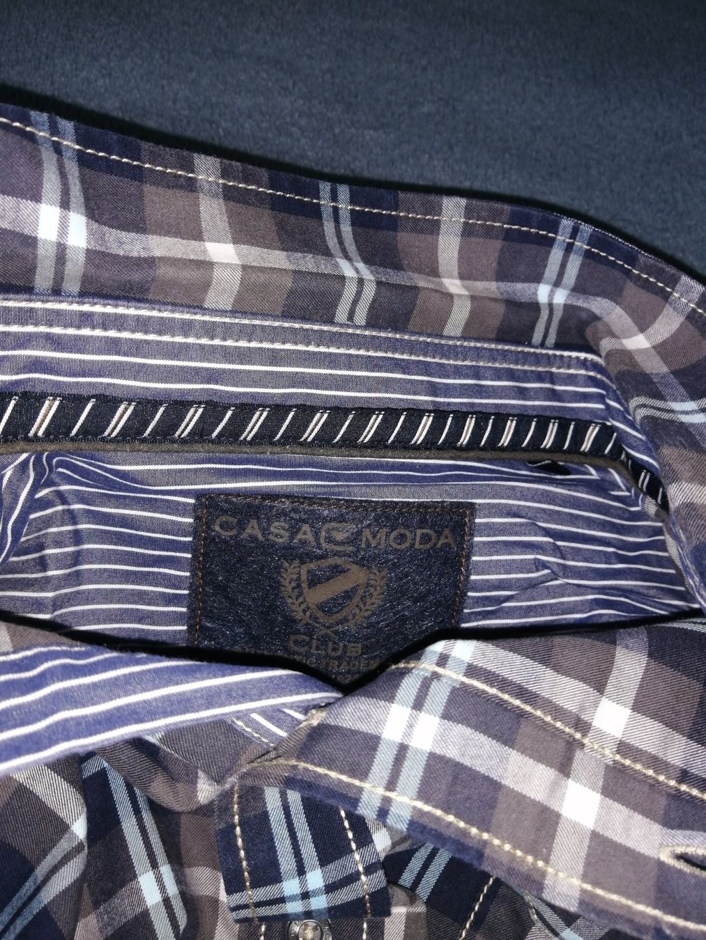 Camicie: Kariertes Herrenhemd XL Casa Moda – Usato da Buchrain venduto da nat_pl5p 6