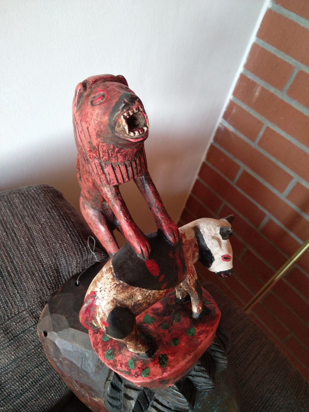 Internationale Kunst: Maske der Gouru / Skulptur – Gebraucht aus La Sage von Blumenstrauss1 7