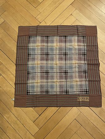 Foulard vintage in seta LANVIN Paris-impeccabile!