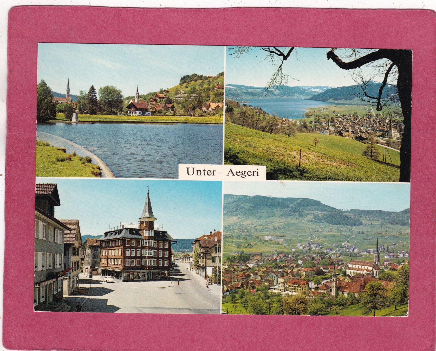 Ansichtskarten: Unter Aegeri 1975 – Gebraucht aus Herisau von Lisegrat2008