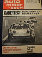 AMS /65 Renault R8 Bizzarini Grifo Stadtwagen Porsche 912 xa