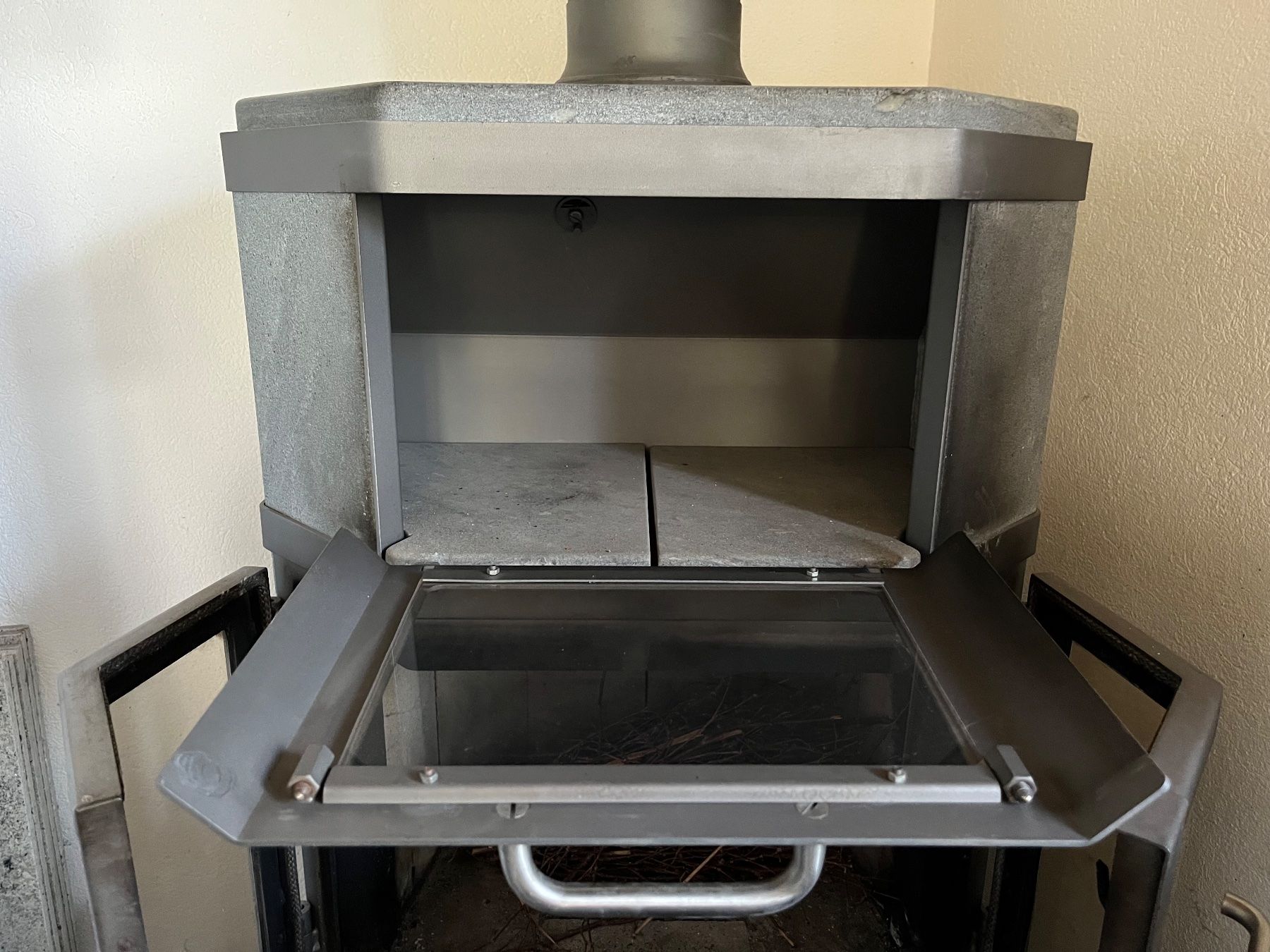 Stufe caminetto: Cheminéeofen Colima 2 mit Backfach – Usato da Emmen venduto da busybiscuit 2